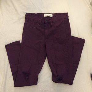 Women Gap plum jeggings
